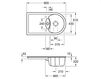Схема Раковина накладная LAGORPURE 50 Villeroy & Boch Arena Corner 3301 01 i4 Современный / Скандинавский / Модерн
