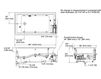 Схема Ванна гидромассажная Tea-for-Two Kohler 2015 K-856-H2-96 Современный / Скандинавский / Модерн