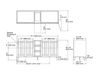 Схема Тумба под раковину Damask Kohler 2015 K-99525-LG-1WF Современный / Скандинавский / Модерн