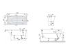 Схема Ванна Oberon Villeroy & Boch Bathroom and Wellness BQ170OBE2V-01 Современный / Скандинавский / Модерн