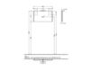 Схема Зеркало FRAME TO FRAME Villeroy & Boch Bathroom and Wellness A382 H0 Современный / Скандинавский / Модерн
