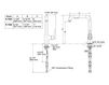 Схема Смеситель для кухни Purist Kohler 2015 K-7506-BL Современный / Скандинавский / Модерн