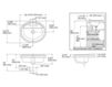 Схема Раковина накладная Tresham Kohler 2015 K-2992-4-58 Современный / Скандинавский / Модерн