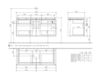 Схема Тумба под раковину LEGATO Villeroy & Boch Bathroom and Wellness B149 00 Современный / Скандинавский / Модерн