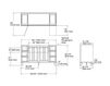 Схема Тумба под раковину Damask Kohler 2015 K-99523-LG-1WA Современный / Скандинавский / Модерн