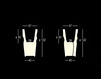 Схема Кашпо SAVING/SPACE/VASE Plust LIGHTS 8247 A4183 Минимализм / Хай-тек