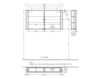 Схема Шкаф для ванной комнаты MY VIEW Villeroy & Boch Bathroom and Wellness B388 C0 Современный / Скандинавский / Модерн