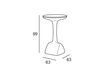 Схема Стол ARMILLARIA Plust FURNITURE 6250T N4+A4260T Минимализм / Хай-тек