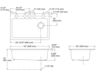 Схема Раковина встраиваемая Riverby Kohler 2015 K-5871-5UA3-33 Современный / Скандинавский / Модерн