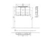 Схема Шкаф для ванной комнаты REFLECTION Villeroy & Boch Bathroom and Wellness A349 D0 00 Современный / Скандинавский / Модерн