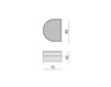 Схема Диван Borromeo Vittoria Frigerio by Frigerio Poltrone e Divani 2015 VF11604B x2  VF11623 x2 VF11619 VF11625 Ар-деко / Ар-нуво / Американский