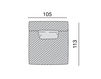 Схема Диван Sforza Vittoria Frigerio by Frigerio Poltrone e Divani 2015 VF10520 VF10508 x2 VF10400 Ар-деко / Ар-нуво / Американский