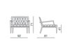 Схема Кресло Dona Vittoria Frigerio by Frigerio Poltrone e Divani 2015 VF6310B Ар-деко / Ар-нуво / Американский