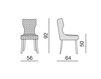 Схема Стул Adda Vittoria Frigerio by Frigerio Poltrone e Divani 2015 VF5302 Ар-деко / Ар-нуво / Американский