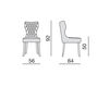 Схема Стул Adda Capitone Vittoria Frigerio by Frigerio Poltrone e Divani 2015 VF5303 Ар-деко / Ар-нуво / Американский