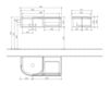 Схема Тумба под раковину SUBWAY 2.0 Villeroy & Boch Bathroom and Wellness A702 0Z Современный / Скандинавский / Модерн