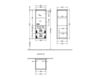 Схема Шкаф для ванной комнаты 2MORROW Villeroy & Boch Bathroom and Wellness A765 LZ XX Современный / Скандинавский / Модерн