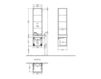 Схема Шкаф для ванной комнаты 2MORROW Villeroy & Boch Bathroom and Wellness A770 LZ XX Современный / Скандинавский / Модерн
