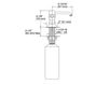 Схема Дозатор для мыла HiRise Kohler 2015 K-7346-BS Современный / Скандинавский / Модерн