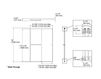 Схема Душевые шторки Revel Kohler 2015 K-707106-L-SHP Современный / Скандинавский / Модерн