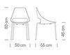 Схема Стул ECHO Metalmobil Light_Collection_2015 151 VR+BEIGE Современный / Скандинавский / Модерн