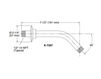 Схема Душевой кронштейн MasterShower Kohler 2015 K-7397-BV Современный / Скандинавский / Модерн