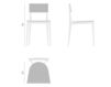 Схема Стул Qowood 2015 Swiss Chair Современный / Скандинавский / Модерн