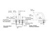 Схема Смеситель для ванны Finial Traditional Kohler 2015 K-T314-4M-BV Современный / Скандинавский / Модерн