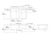 Схема Раковина накладная Executive Chef Kohler 2015 K-5932-4-0 Современный / Скандинавский / Модерн