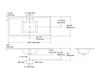 Схема Раковина накладная Impressions Kohler 2015 K-2783-8-G88 Современный / Скандинавский / Модерн