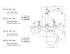 Схема Смеситель для раковины Volevatch Heritage H/L3-P1-1B Современный / Скандинавский / Модерн