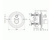 Схема Смеситель термостатический Jado Retro A5463AA Минимализм / Хай-тек