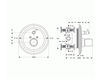 Схема Смеситель термостатический Jado Lighthouse A5481AA Минимализм / Хай-тек
