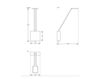 Схема Светильник настенный Lindsey Adelman Studio 2015 LIGHT LINE SCONCE+Brushed Brass Минимализм / Хай-тек