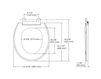 Схема Крышка для унитаза Cachet Nightlight  Kohler 2015 K-75758-0 Современный / Скандинавский / Модерн