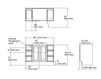 Схема Тумба под раковину Damask Kohler 2015 K-99522-TK-1WB Современный / Скандинавский / Модерн