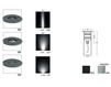 Схема Встраиваемый светильник Mira Landa illuminotecnica S.p.A. 2016 5351LL5H.INX Современный / Скандинавский / Модерн