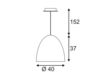 Схема Светильник PARA CONE 40 SLV Elektronik  Big White 2015 155475 Современный / Скандинавский / Модерн