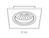Схема Встраиваемый светильник BPM Lighting 2016 4221LED2 Современный / Скандинавский / Модерн