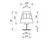 Схема Лампа настольная CRINOLINA Pallucco 2016 CRI 301-018793 Лофт / Фьюжн / Винтаж / Ретро