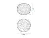 Схема Лампа настольная Meteorite 48 Artemide S.p.A. 2016 1711010A Минимализм / Хай-тек