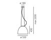 Схема Светильник Nur Gloss Artemide S.p.A. 2016 A243400 Минимализм / Хай-тек
