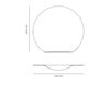 Схема Зеркало настенное Michael Anastassiades 2017 Waning Gibbous Минимализм / Хай-тек
