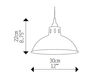 Схема Светильник Paris Mullan Lighting 2017 MLP370 Лофт / Фьюжн / Винтаж / Ретро