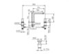 Схема Смеситель для раковины Palazzani 2017 01303010 Современный / Скандинавский / Модерн