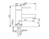 Схема Смеситель для раковины Gaboli Fratelli srl SIMPLY 2683 Современный / Скандинавский / Модерн