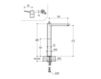 Схема Смеситель для раковины Ritmonio 2017 PR43AV201+PR43MA101 Современный / Скандинавский / Модерн