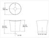 Схема Раковина накладная Veil Kohler 2017 K-20703-0 Современный / Скандинавский / Модерн