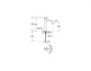 Схема Смеситель для раковины Allure Grohe 2016 23403000 Современный / Скандинавский / Модерн