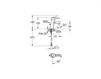 Схема Смеситель для раковины Concetto new Grohe 2016 2338110E Современный / Скандинавский / Модерн